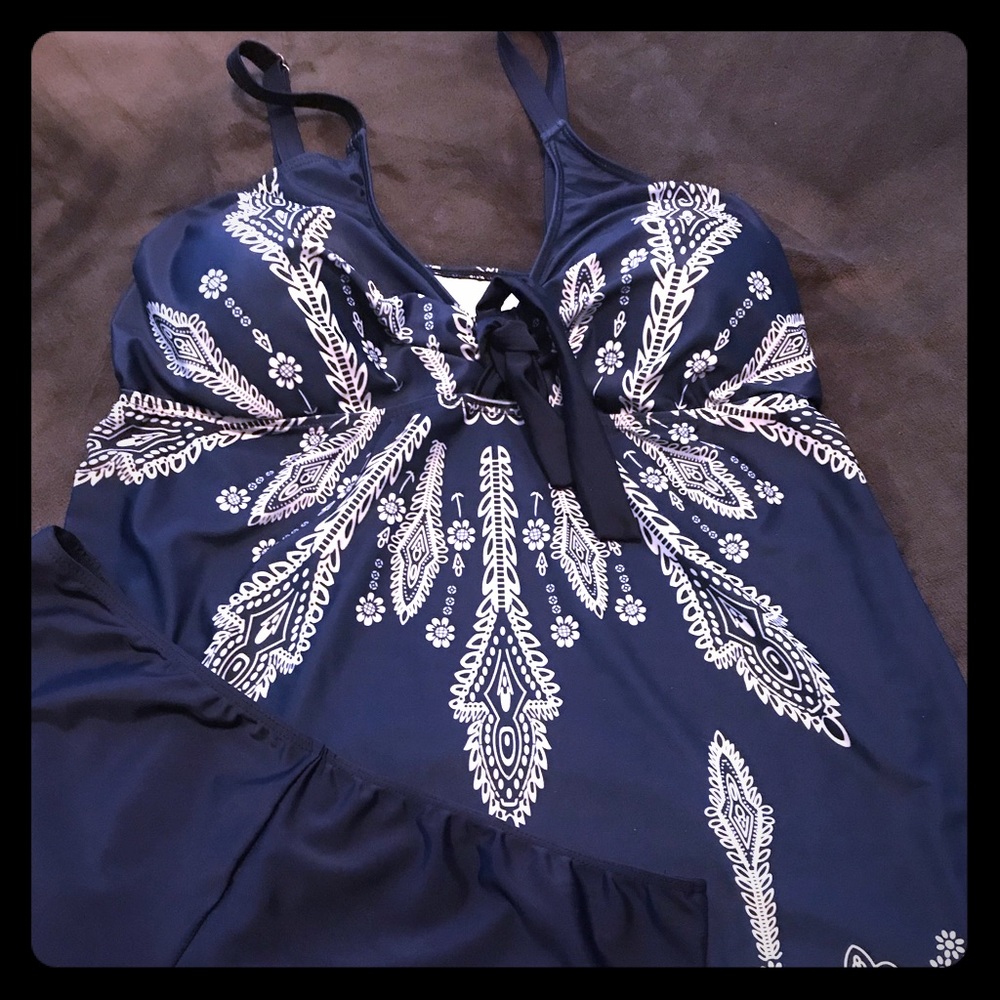 Women’s NONWE 2 Piece Swimsuit  Tankini 2XL